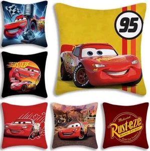 Cars Lightning Pillow Covers Cartoon Sofa Decorative Home Printing Cushion Cover - Picture 1 of 19