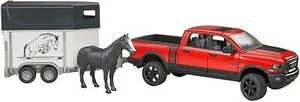 NUEVO Bruder Toys 02501 Dodge Ram 2500 con remolque y vehículo para caballos - Imagen 1 de 1