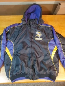 Chaqueta Minnesota Vikings Abrigo de Invierno Grande Puffer Con Capucha G-III NFL - Imagen 1 de 18