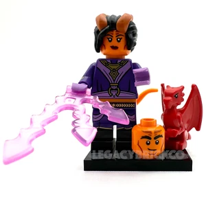 LEGO Dungeons & Dragons Tiefling Sorcerer Minifigure CMF 71047 - Picture 1 of 2