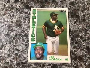 1984 Topps Traded #82 Joe Morgan NRMT - Picture 1 of 2