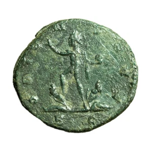 Moneda Romana Aureliano Antoniniano B C AE22mm Busto Radiado / Sol ORIENS 04230 - Imagen 1 de 3