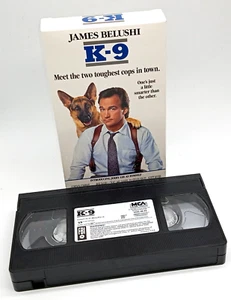 Vintage 1990 K-9 VHS Video Cassette * James Belushi * Very Nice! - Imagen 1 de 3