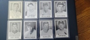 1960 Leaf Baseball Card Singles - Complete Your Set - Pick A Card 3-10$