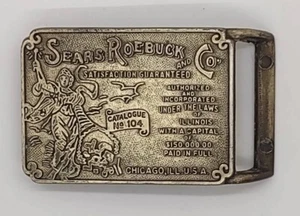 Vintage Sears & Roebuck Belt Buckle - Picture 1 of 3