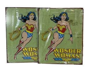 Wonder Woman DC Comics Retro Metal Tin Sign 12.5" x 16" Item 1642 A lot Of 2 - Picture 1 of 12