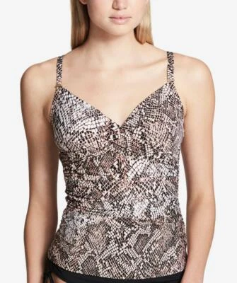 Camiseta Tankini Clavin Klein Chameleon Crossover (Néctar, XS) Foto 1 de 2