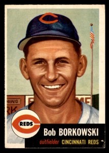 1953 Topps Baseball #7 Bob Borkowski VG
