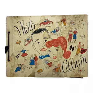 VTG Rockabilly Decor Scrap Book. Hot Rod / Swing Dancing / Rockabilly. - Picture 1 of 11