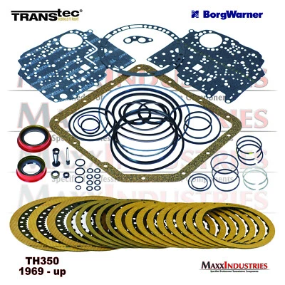 GM TH350 RECONSTRUCCIÓN DE TRANSMISIÓN - Kit maestro menos aceros - TRANSTEC 1969 - 1979 Foto 1 de 4