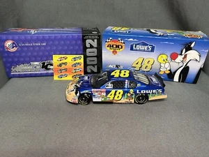 XRARE 1:24 Jimmie Johnson #48 LOWE’S / LOONEY TUNES 2002 ROOKIE DieCast NASCAR - Picture 1 of 5