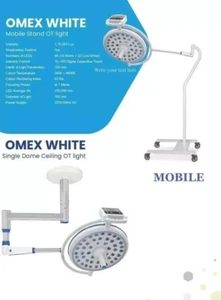New Hospital OT Room Surgical Light Ceiling Mobile Operation Theater LED Light - Picture 1 of 5