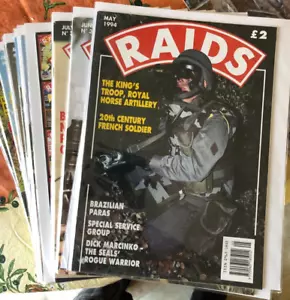 Raids - The Magazine of the Fighting Man 24 Issues 1994-96 - Picture 1 of 13