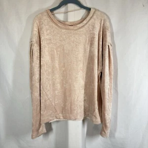 Free People We the Free Milan Crushed Velvet Top Damen Small Blush Pink - Bild 1 von 6