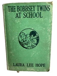 The Bobbsey Twins At School - 1913 Laura Lee Hope Antique Book Novel BS3 - Imagen 1 de 12