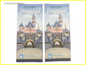 Disneyland Park Guide Map - Official 2021 - New & Authentic 4-30-21 RE-OPENING ! - Picture 1 of 10
