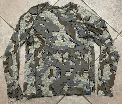 Kuiu 125 Nuyarn Merino Wool Base Layer Camo Hunting Shirt Men’s Large - Image 1 of 4