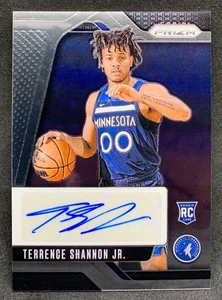 2024-25 Panini Prizm TERRENCE SHANNON Jr Timberwolves Rookie Signatures Auto RC - Bild 1 von 2
