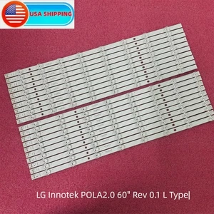 20pcs/set LED strip for LG 60LA6130 60LA615S 60LA615V 60LA6208 60LA620S 60LA620V - Picture 1 of 5