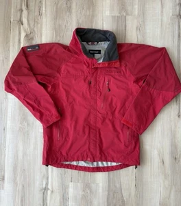 Marmot Jacket GoreTex Men’s Medium Red Performance Ski Jacket Recco Transponder - Picture 1 of 15