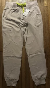 Figs Zamora Petite Jogger Scrub Pants XS Petite Beige NWT - Picture 1 of 5