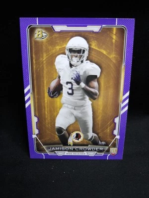 2015 Bowman - Rookies Jamison Crowder #86 Purple (RC) - Image 1 of 3