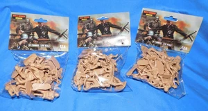 3 Sets AIRFIX & MARX WWII German Toy Soldiers (54MM) 72 total in 12 TAN - Picture 1 of 1