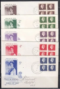 Canadá Scott 401-5 Negro 4 Rose Craft FDC - 1963 Edición Definitiva - Imagen 1 de 1