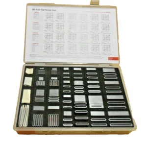 WURTH ELELTRONIK WE-FLAT Flat Ferrite Core Design Kit - 24 Piece - 244 722 - Picture 1 of 8