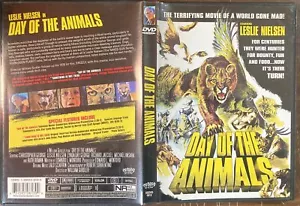 VINTAGE LESLIE NIELSEN MOVIE DVD DAY OF THE ANIMALS WILD CREATURE SCI-FI FUTURE+ - Foto 1 di 1