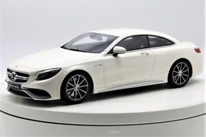 1/18 GT Spirit Mercedes S63 Coupe AMG Dealer Edition White Free Shipping/ MR BBR