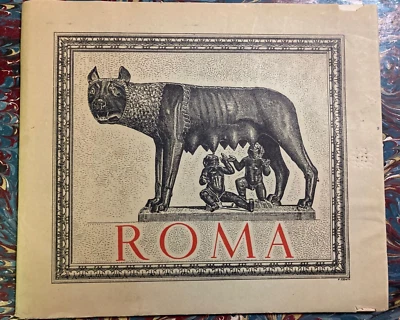 Antiquarian Vintage Book~Roma~Edizioni Astro Via Fucino~Art~Color Illustrations! - Image 1 of 4