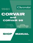1961 Chevrolet Corvair Shop Service Repair Manual Engine Drivetrain Electrical
