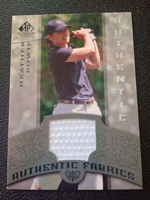 2005 SP Signature Golf Heather Bowie RELIC - Image 1 of 2