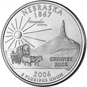 2006 P - Nebraska - State Quarter - Picture 1 of 2