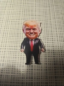 Patriotic Donald Trump 2024 Christmas Ornament 2D Tree Decor Holiday Gift - Picture 1 of 3