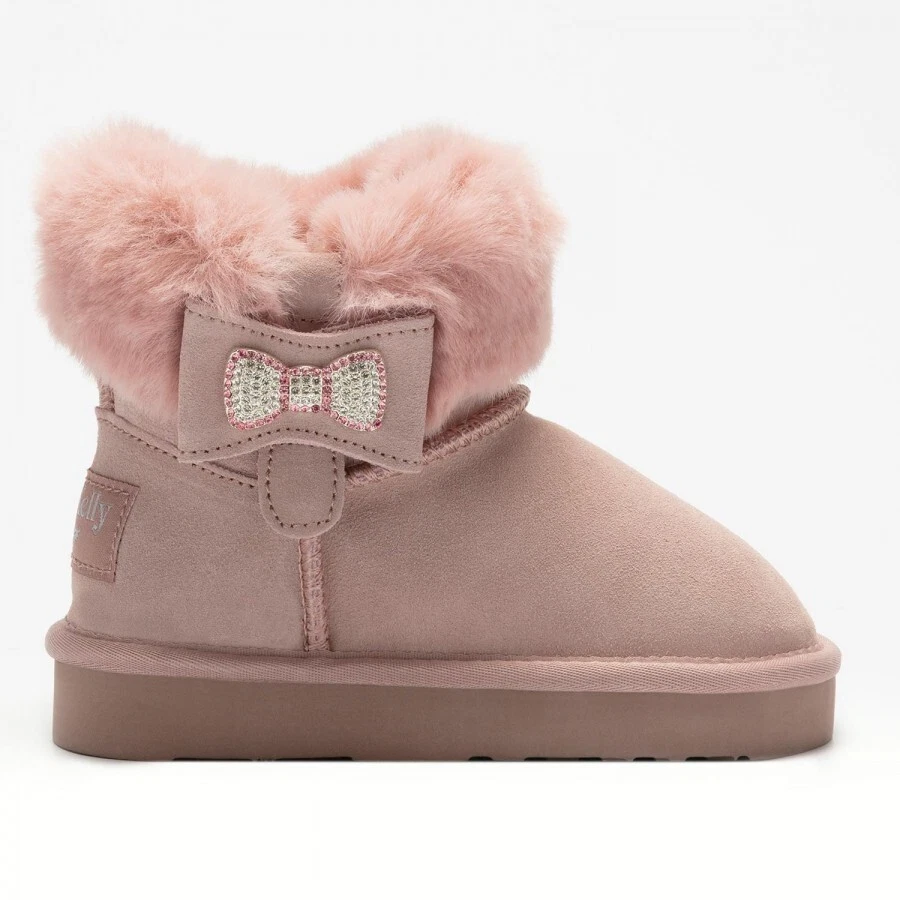 Lelli Kelly Stivali Bambina Cathrine C/Fiocco Diamantato - ECH4 (Cipria)  - Immagine 1 di 1