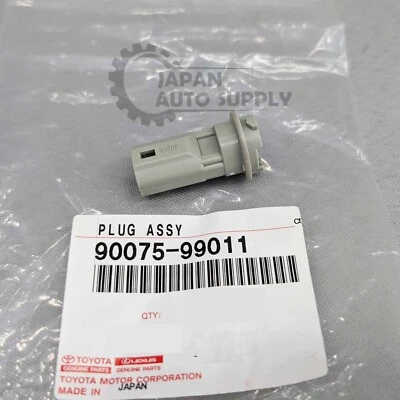 OEM GENUINO TOYOTA VENZA IS300 GX470 MATRÍCULA LÁMPARA ENCHUFE 90075-99011 Foto 1 de 4