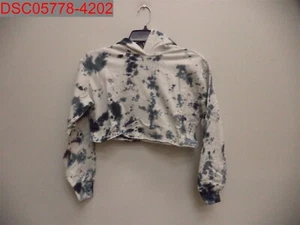 Sugar & Jade Tween Girls Black Tie Dye Cropped Hoodie, Size M (10) 195935390798 - Picture 1 of 9