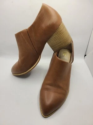 Botines BC Marrón, Vegano, Mujer Talla 8, 2 1/2" Tacón Bloque Foto 1 de 4