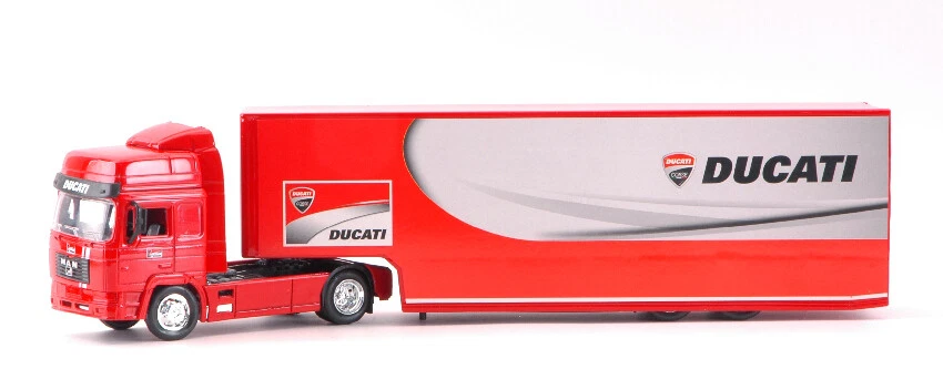 Man F2000 Ducati Motogp Team Truck Camion 1:43 Model NEW RAY - Immagine 1 di 1