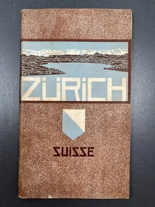 Ancien Guide Touristique ZURICH Suisse 1908 - Picture 1 of 11