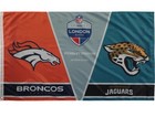 NFL London international  FLAG  152cm X 91cm   2022 Denver Broncos  -  Jaguars
