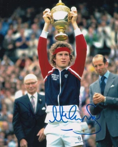 JOHN MCENROE SIGNED AUTOGRAPH 8X10 PHOTO TENNIS - Picture 1 of 1