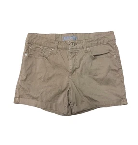 Women’s Faded Glory Khaki Shorts Size 10 Tan - Picture 1 of 4