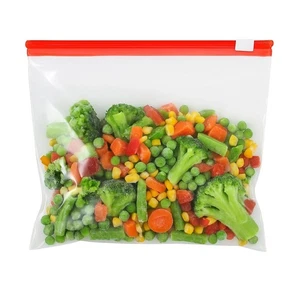 Bolsa de congelador muchos tamaños bolsa de cierre deslizante cierre deslizante bolsas cremallera - Imagen 1 de 13