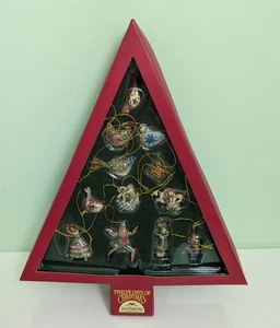 Jim Shore Heartwood Creek TWELVE DAYS of CHRISTMAS Mini Ornaments Set, 2006 - Bild 1 von 7