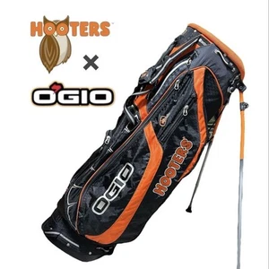 Hooters × OGIO Stand Golf Bag Caddy Bag Rare Japan Used - Picture 1 of 5