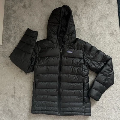 Patagonia Men’s Down Sweater Hoody Puffer Jacket Black Size XS - Image 1 of 4