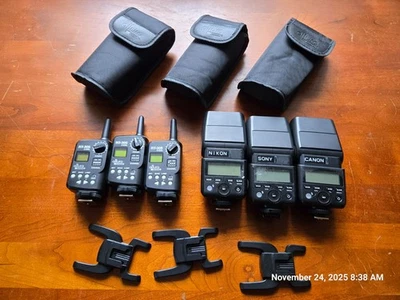 Altura flashes, Sony, Nikon, Canon todos funcionam muito bem - Imagem 1 de 4
